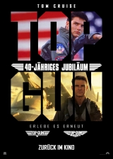 Filmplakat Top Gun Double-Feature 40 Jahre